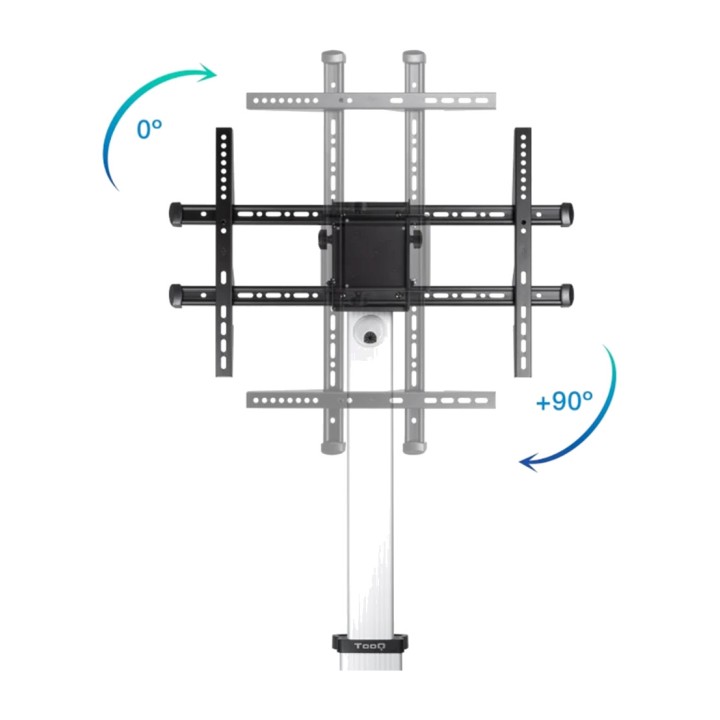 TOOQ Support de sol à roulettes pour téléviseur HERA FS1886M