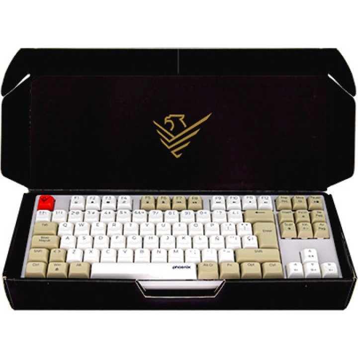 PHOENIX Gaming mechanical keyboard with PBT keycaps ROYAL