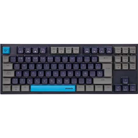 mechanische gaming-tastatur mit pbt-tastenkappen royal