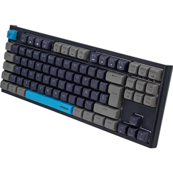 PHOENIX Gaming mechanical keyboard with PBT keycaps ROYAL