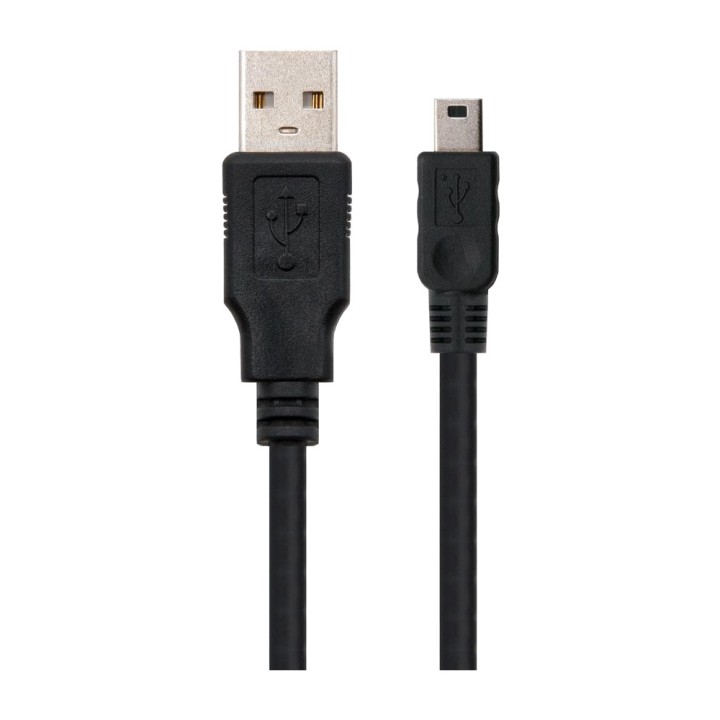 NANOCABLE USB-A-auf-Mini-USB-Kabel mit 5 Pins 2.0 1 M