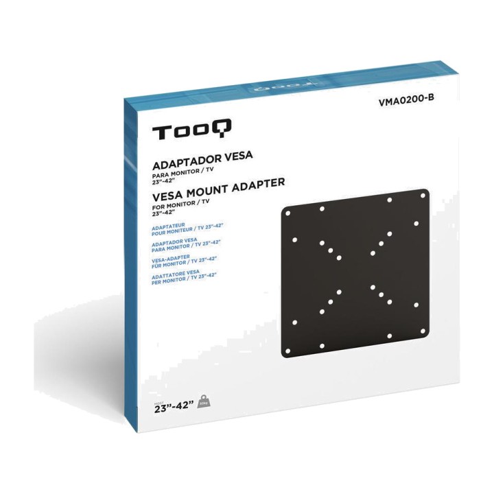 TOOQ Placa adaptadora VESA para soporte de monitor VMA0200 200X200 DSP0000003539