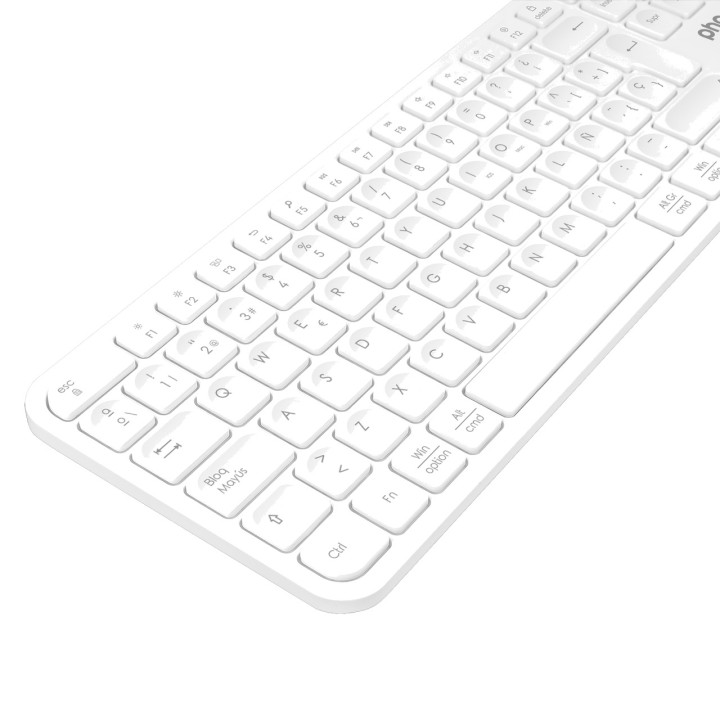 PHOENIX Teclado inalámbrico multidispositivo Bluetooth K300