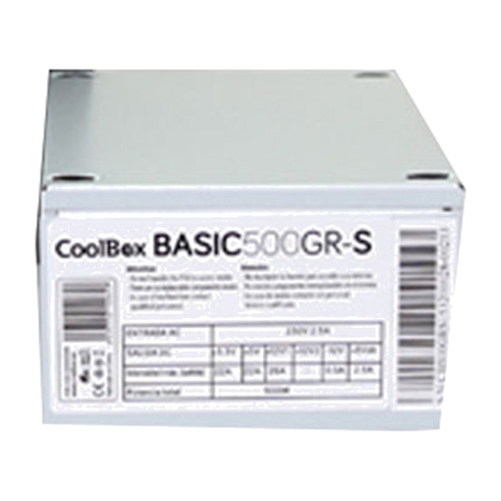 COOLBOX Alimentation PC SFX BASIC-500GR-S 500W COO-FA500SGR
