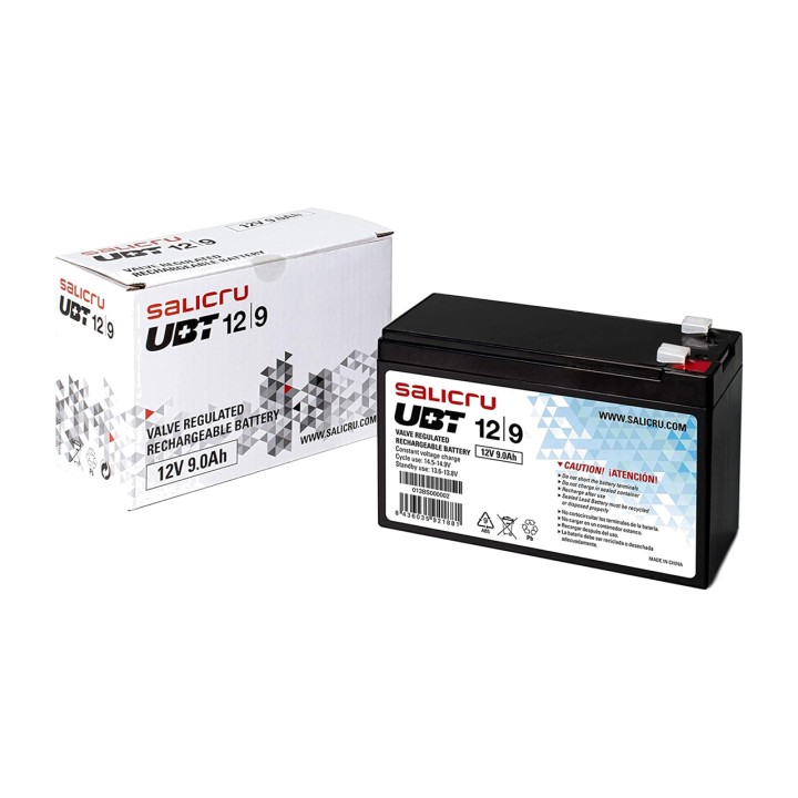 SALICRU Batteria AGM al piombo ricaricabile per UPS UBT 12V