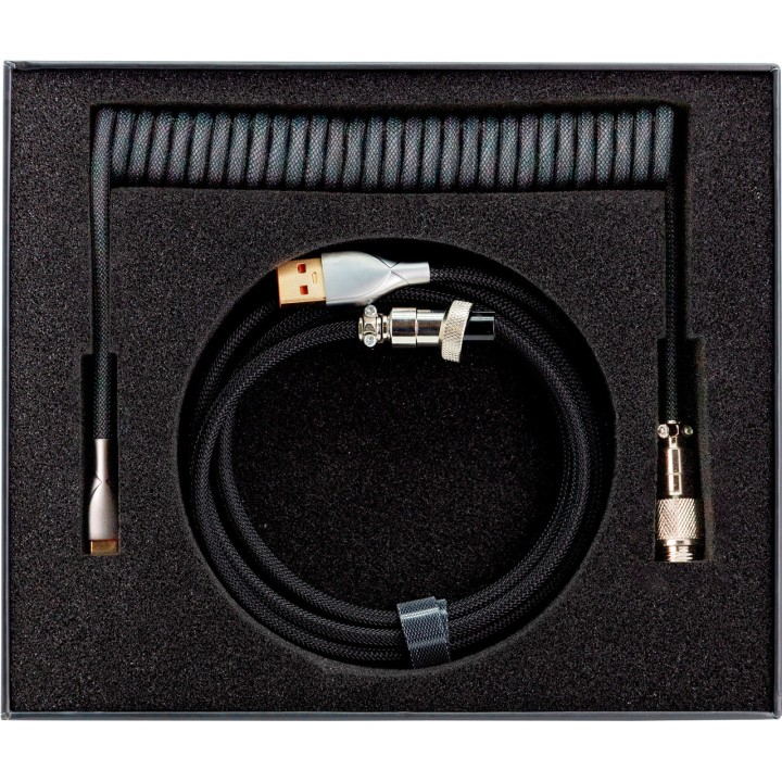 PHOENIX Spiralkabel im Aviator-Stil mit USB-C für