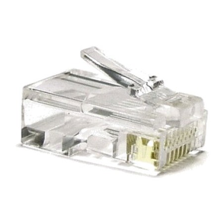 lot de connecteurs rj45 mâles à sertir cat5 utp 100 uds