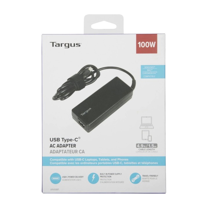 TARGUS Încărcător universal USB-C PD pentru laptop APA108EU