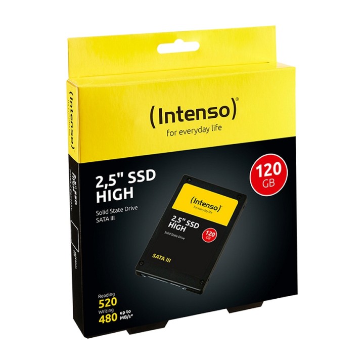 INTENSO Internal SSD 2,5" SATA III HIGH 120GB DSP0000008078