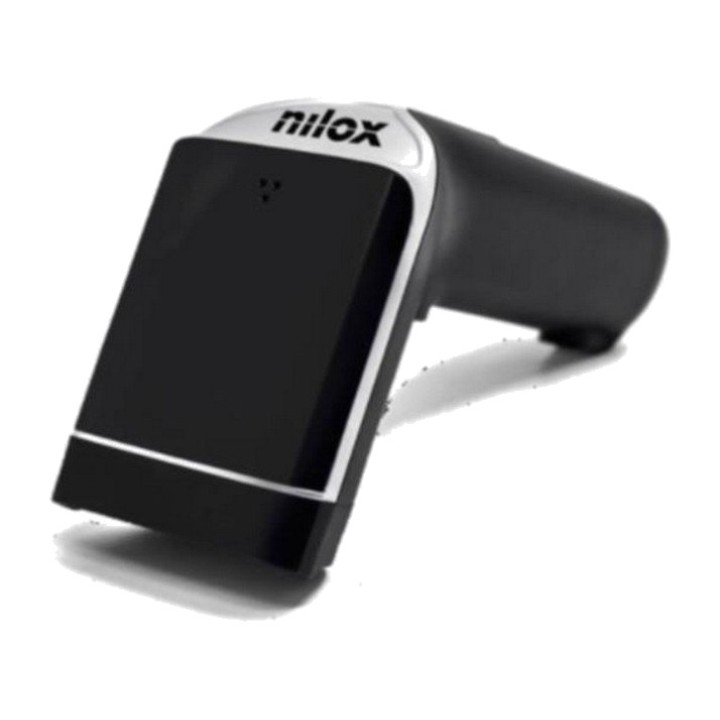NILOX Lector de códigos de barras láser 1D con autosensor y