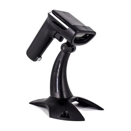 lector de códigos de barras láser 1d con autosensor y base nx-sla-1dunl