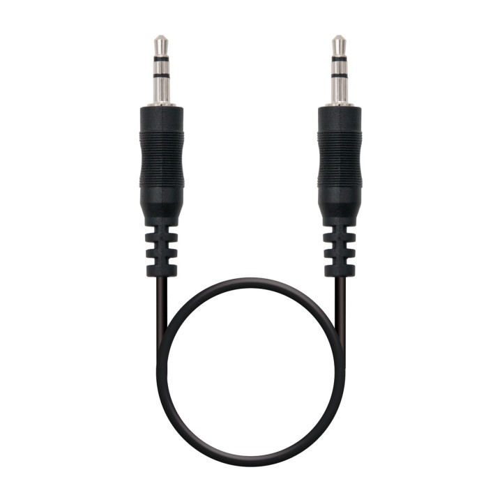 NANOCABLE Cavo audio stereo con due connettori jack maschio