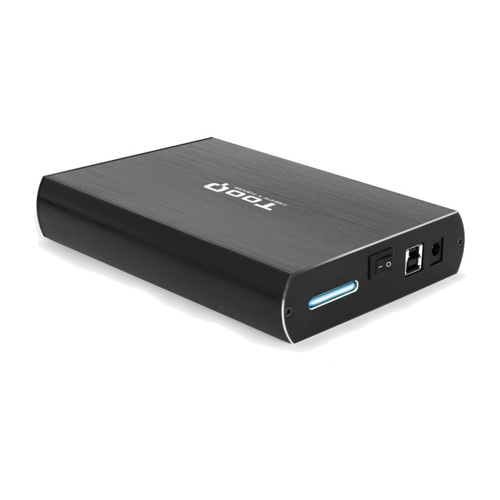 TOOQ Carcasă externă din aluminiu pentru hard disk SATA