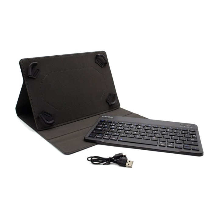NILOX Custodia universale per tablet con tastiera Bluetooth