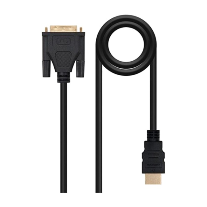 NANOCABLE Καλώδιο DVI-D σε HDMI 18+1 1,8 M DSP0000006032