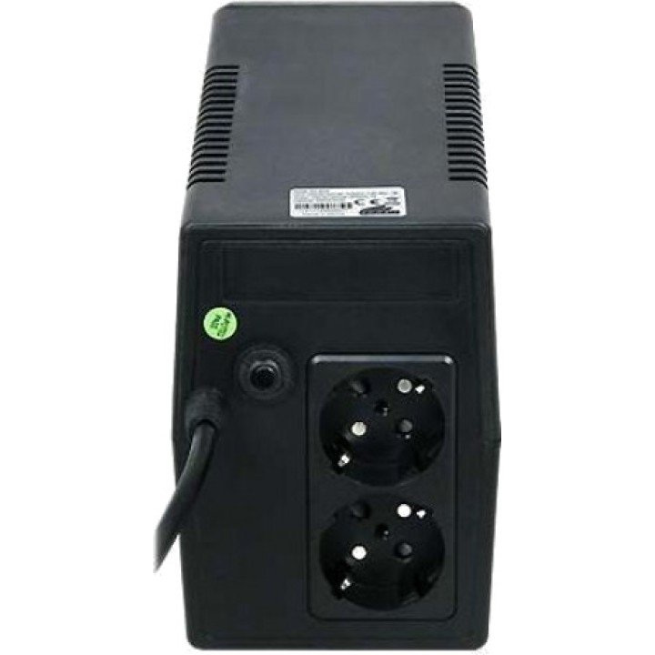 PHASAK SAI interactivo con regulador AVR y 2 tomas schuko INTERACT-BASIC PH-9408 800VA DSP0000005841
