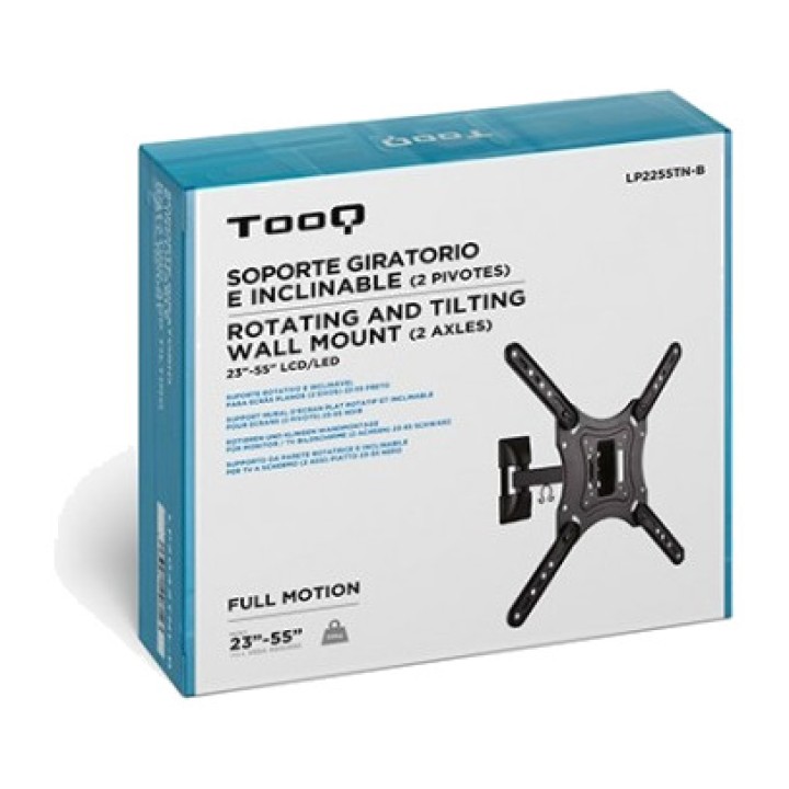 TOOQ Support mural TV orientable et inclinable LP2255TN