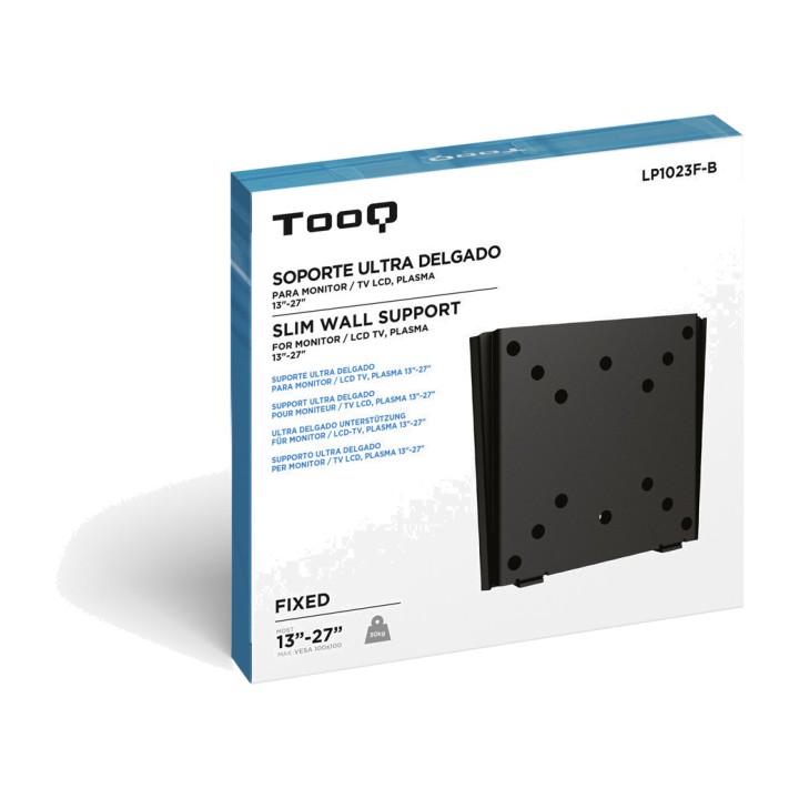 TOOQ Fixed TV wall mount LP1023F 13-27" 30KG DSP0000005210
