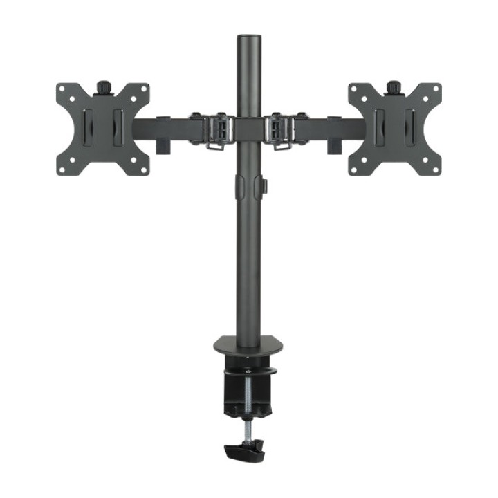 TOOQ Adjustable desk mount for two monitors DB1232TN 13-32"