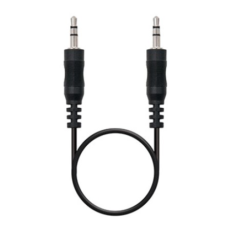 cable de audio estéreo con dos conectores jack macho 3,5mm 3 m