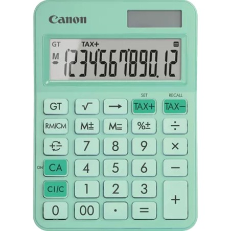 12-digit desktop calculator with dual solar power ls-125kb