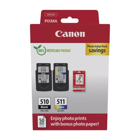 tintenpatronen-pack mit fotopapier pg-510/cl-511 2970b017