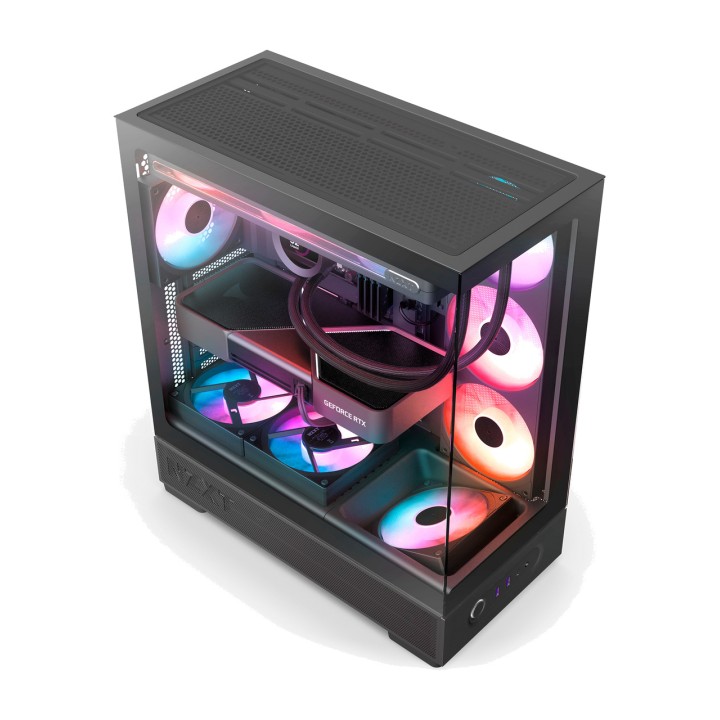 NZXT ATX-Midi-Tower-PC-Gehäuse mit Seitenfenster und