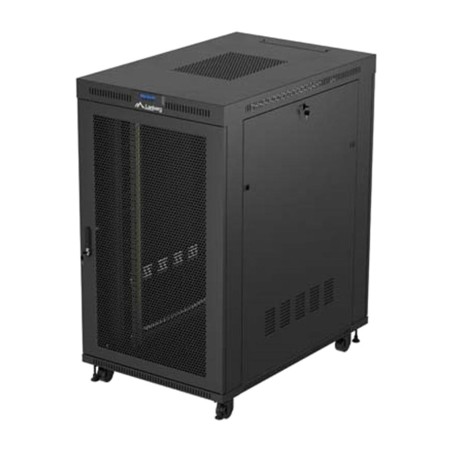 standrack mit perforierter tür und lcd-display 19" 27u 800x1200mm ff01-8227-23bl