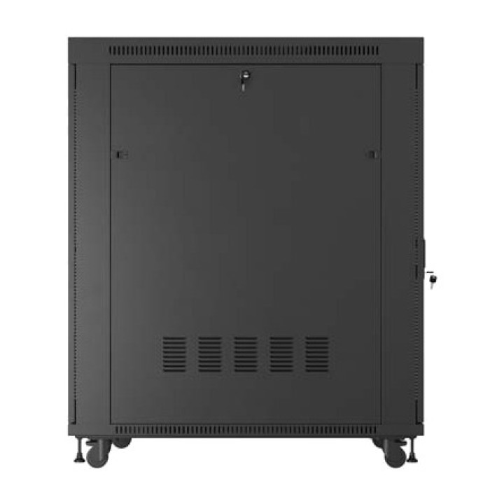 LANBERG Talna rack omara s perforiranimi vrati in LCD
