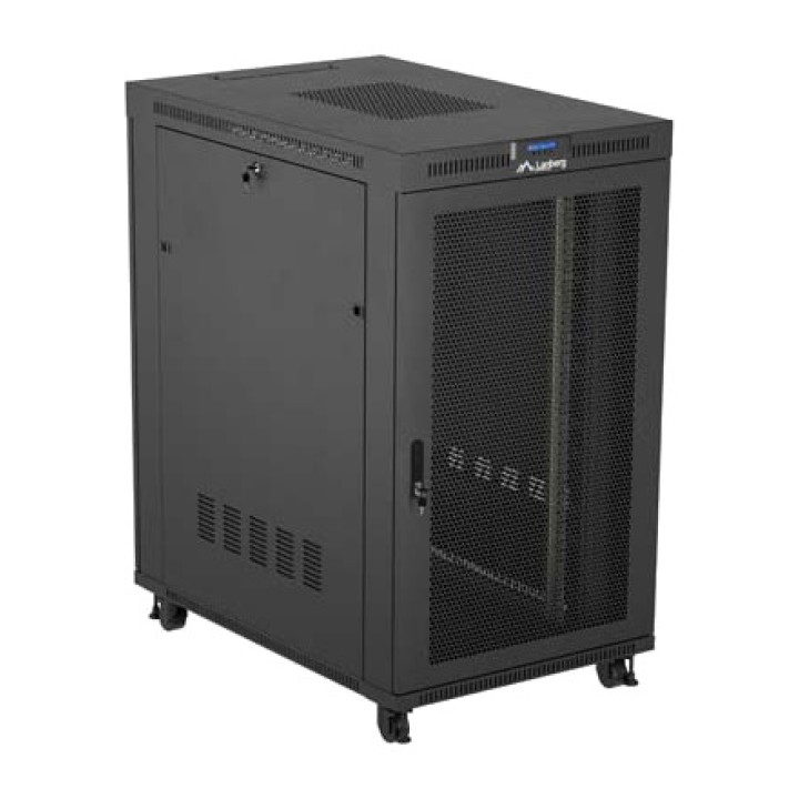 LANBERG Vloerrek met gaten deur en LCD-scherm 19" 27U