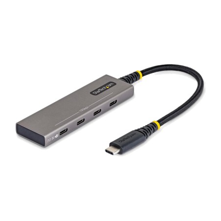 hub con 4 puertos usb-c para portátil y paso de carga 10gbps pd-100w 309b-usbchub