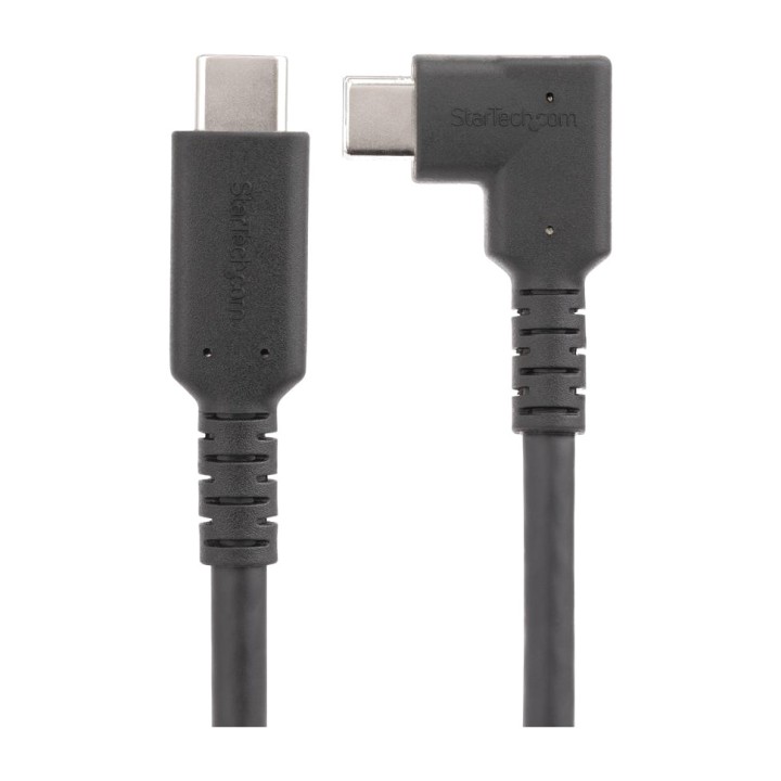 STARTECH.COM Cable USB-C resistente acodado 3.2 GEN2 10GBPS