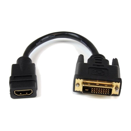 dvi-d hane till hdmi hona-adapter 20 cm hddvifm8in