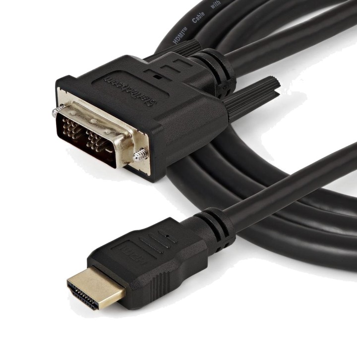 STARTECH.COM Kétirányú HDMI–DVI-D kábel dugós csatlakozókkal