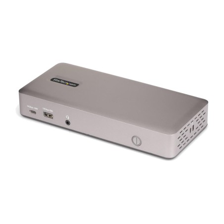 estación de acoplamiento para portátil con 3 monitores usb4 4k60hz pd-100w 150ue-usb4docktriple