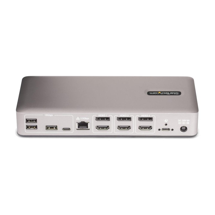 STARTECH.COM Docking station per laptop con 3 monitor USB4