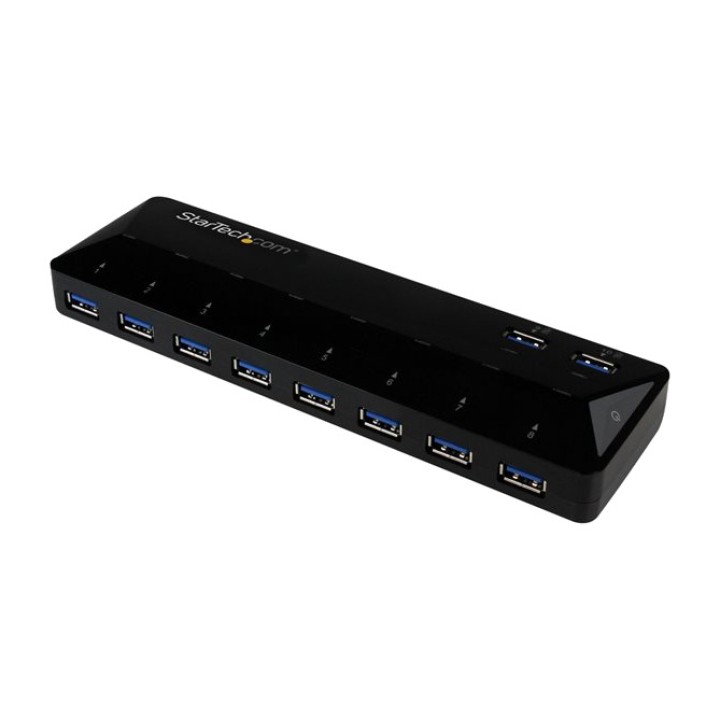 STARTECH.COM Hub USB avec 10 ports, charge, synchronisation