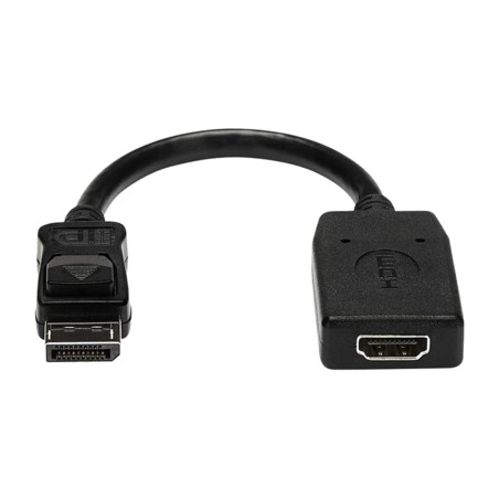 adaptador de vídeo displayport macho a hdmi hembra 24 cm dp2hdmi