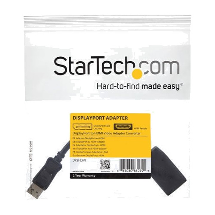 STARTECH.COM DisplayPort-auf-HDMI-Videoadapter,