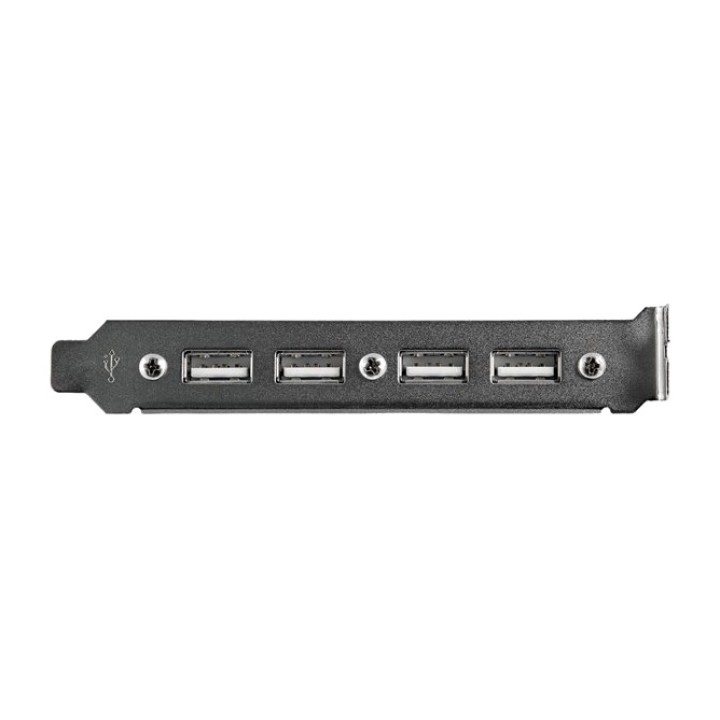 STARTECH.COM Staffa per pannello a quattro porte USB 2.0