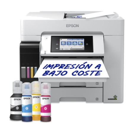 stampante multifunzione con serbatoio d’inchiostro e stampa fronte/retro ecotank-pro et-5885 a4