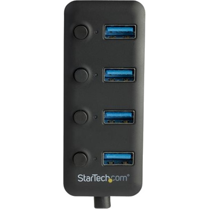 STARTECH.COM 4-port USB hub with individual switches