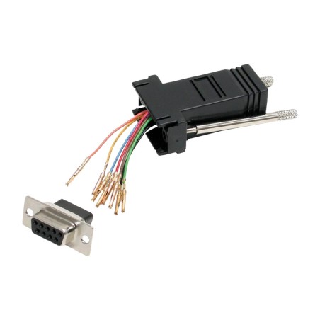 adaptor modular serial db9 la rj45 mamă-mamă gc98ff