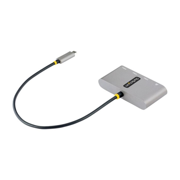 STARTECH.COM Hub USB-C de viaje con 3 puertos USB-A y red