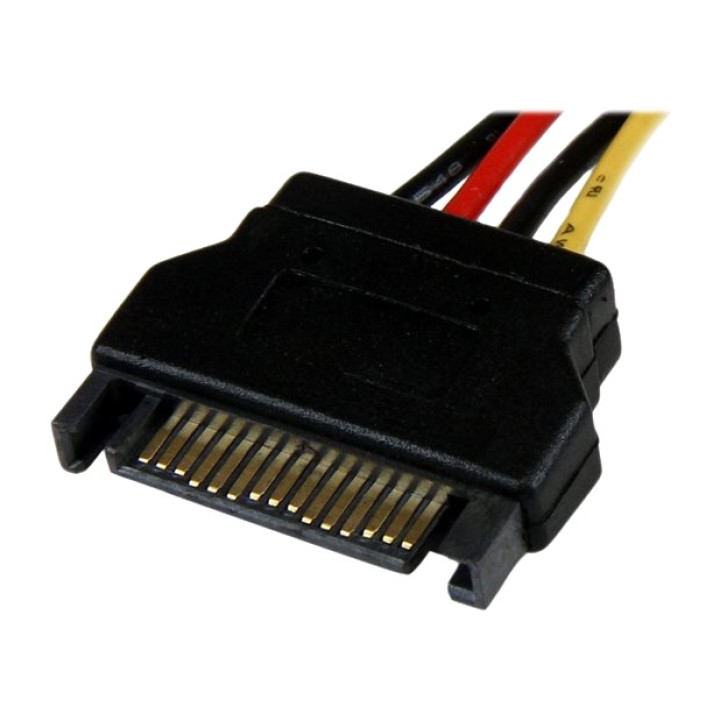 STARTECH.COM Napájací adaptérový kábel Molex LP4 na SATA 30