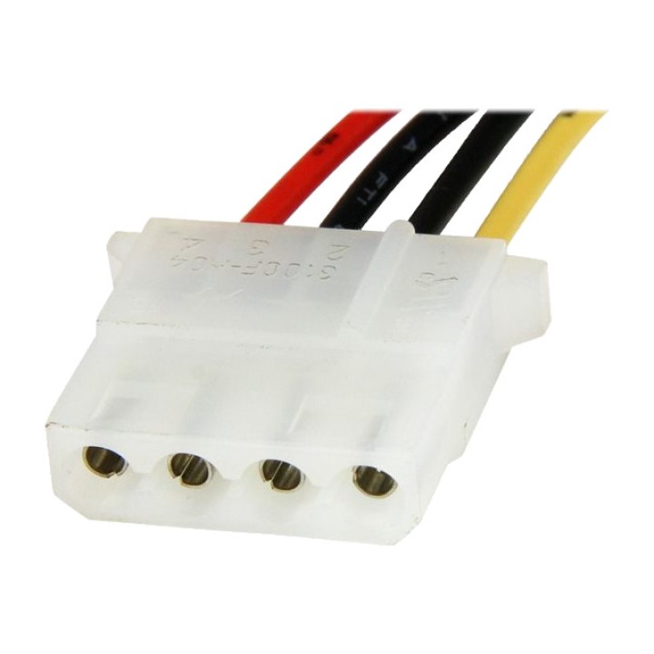 STARTECH.COM Virtasovituskaapeli Molex LP4 - SATA 30 CM