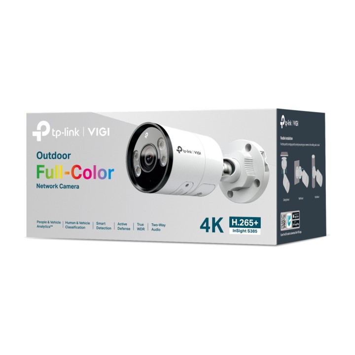 TP-LINK Cámara de vigilancia IP bullet para exterior con