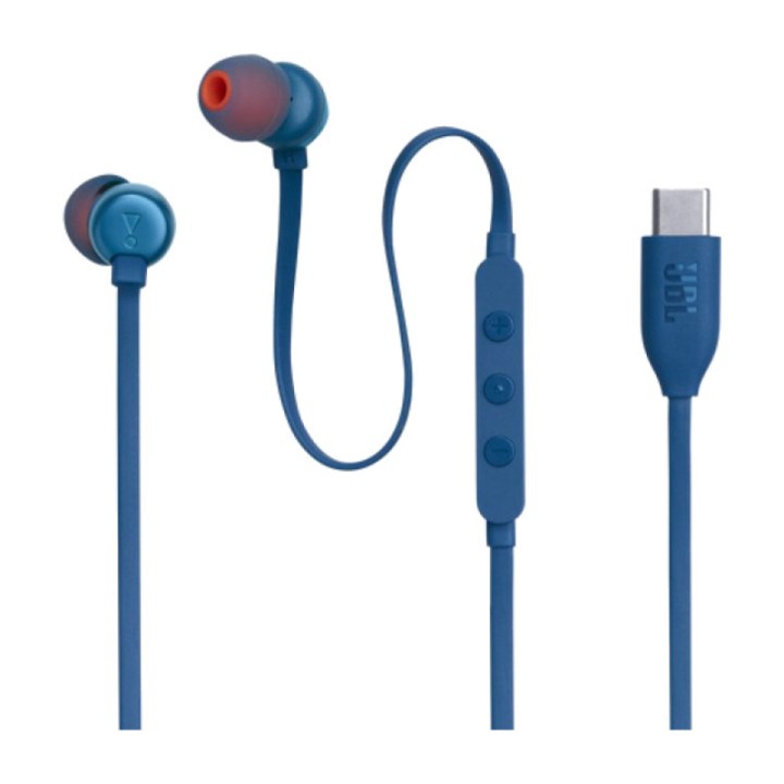 JBL Oordopsluiters met USB-C-kabel en microfoon TUNE-310C