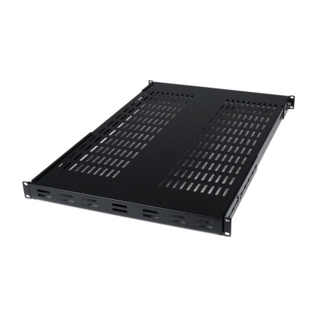 bandeja ajustable ventilada para rack de 4 columnas 1u 19" adjshelf-80kg