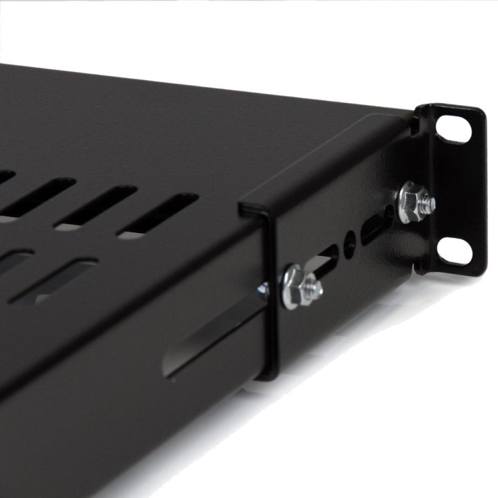 STARTECH.COM Bandeja ajustable ventilada para rack de 4